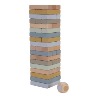 Little Dutch Gra drewniana Jenga , Gra Wieża