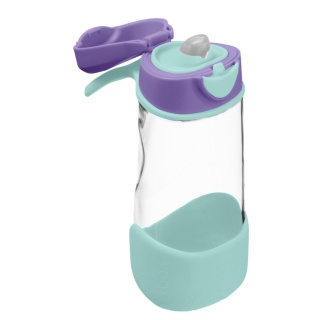 B.BOX Sportowa butelka tritanowa bidon 450 ml, Lilac Pop