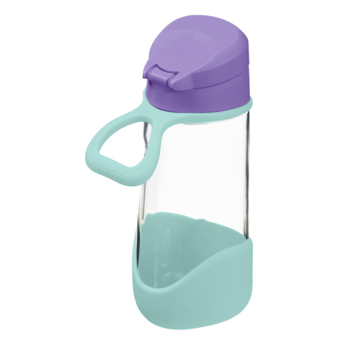 B.BOX Sportowa butelka tritanowa bidon 450 ml, Lilac Pop B.BOX Sportowa butelka tritanowa bidon 450 ml, Lilac Pop