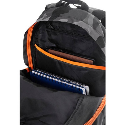 Coolpack Plecak młodzieżowy DISCOVERY Camo Orange Neon
