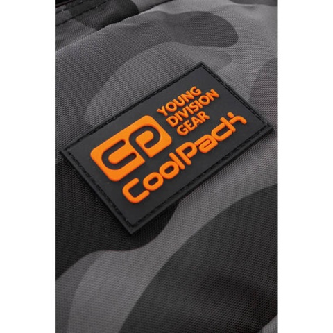 Coolpack Plecak młodzieżowy DISCOVERY Camo Orange Neon