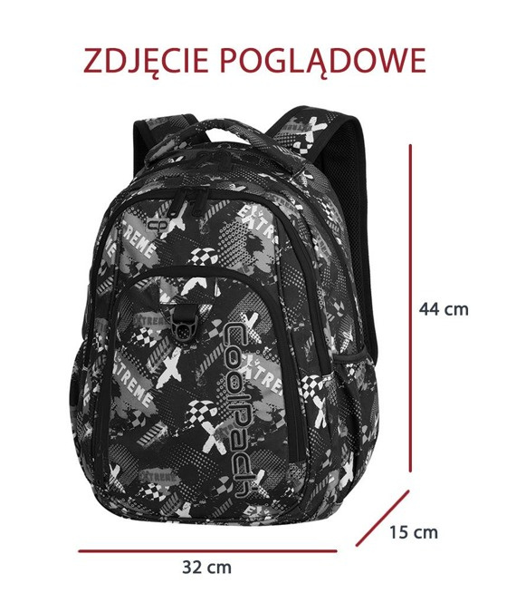 Coolpack Plecak młodzieżowy STRIKE L Football Coolpack Plecak młodzieżowy STRIKE L Football