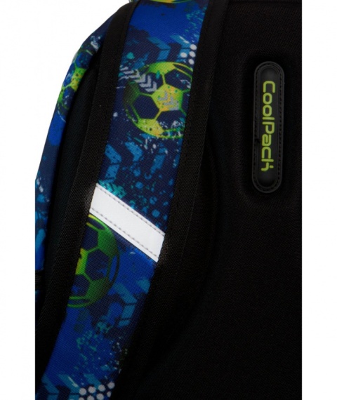 Coolpack Plecak młodzieżowy STRIKE S Football Blue