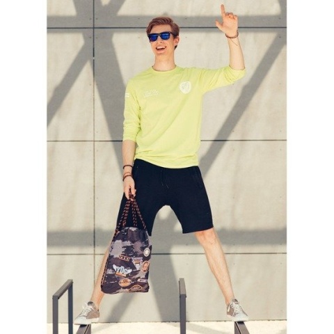 Coolpack Worek sportowy SPRINT Black Badges B