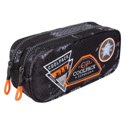 Coolpack Saszetka podwójna DUKE Black Badges B