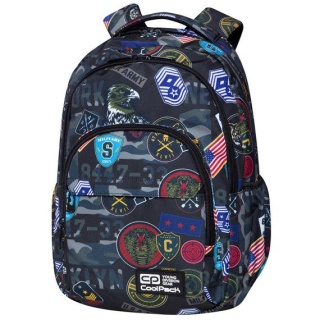Coolpack Plecak młodzieżowy Basic Plus Military Patches