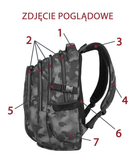 Coolpack Plecak młodzieżowy Factor Summer Dream A045 Coolpack Plecak młodzieżowy Factor Summer Dream A045
