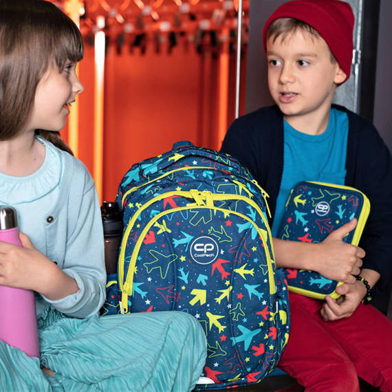 Coolpack Plecak młdzeżowy JOY S Sky Flights Coolpack Plecak młdzeżowy JOY S Sky Flights
