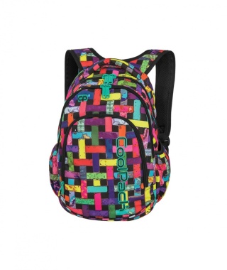 Coolpack Plecak młodzieżowy Prime RIBBON GRID A297 3 przegrody