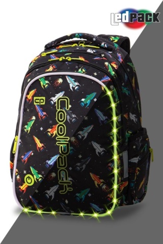 Coolpack Plecak młodzieżowy Joy M Led Rockets