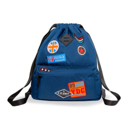 Coolpack Plecak worek Urban Blue Badges
