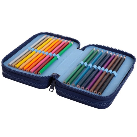Coolpack Piórnik potrójny z wyposażeniem Jumper 3 Chevron