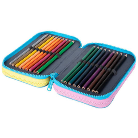Coolpack Piórnik potrójny z wyposażeniem Jumper 3 Dancefloor Coolpack Piórnik potrójny z wyposażeniem Jumper 3 Dancefloor