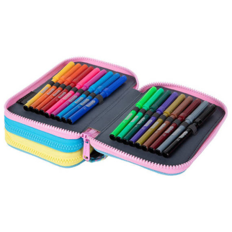 Coolpack Piórnik potrójny z wyposażeniem Jumper 3 Dancefloor Coolpack Piórnik potrójny z wyposażeniem Jumper 3 Dancefloor