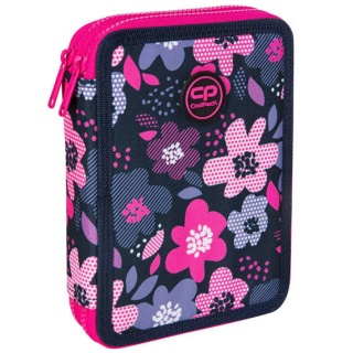 Coolpack Piórnik podwójny z wyposażeniem JUMPER XL Bloom