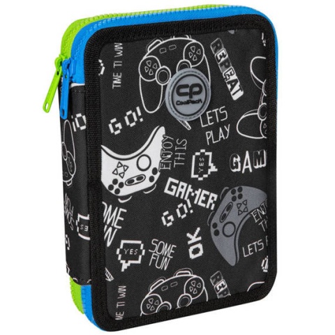 Coolpack Piórnik podwójny z wyposażeniem JUMPER XL Game Over