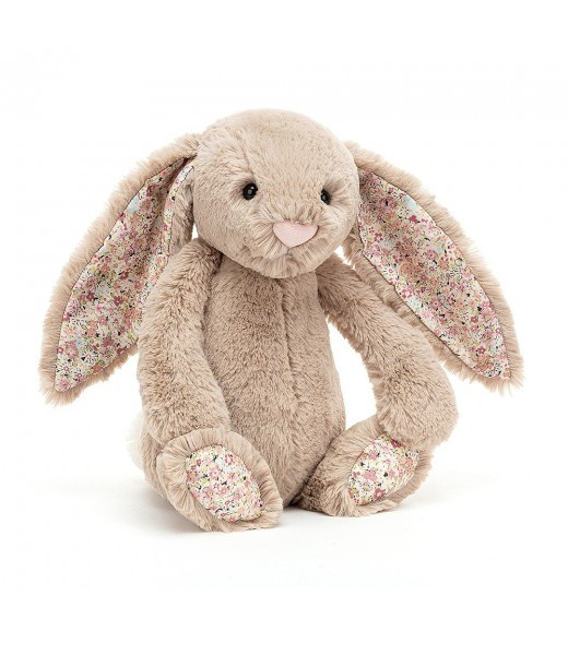 Jellycat Blossom Bea Beige Bunny - królik 31cm Blossom królik beżowy kolorowe uszy 31cm Jellycat Blossom Bea Beige Bunny - królik 31cm Blossom królik beżowy kolorowe uszy 31cm