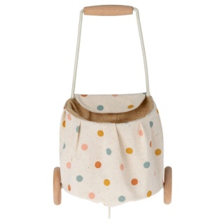 Maileg Wózek - Trolley, Mini - Multi dots