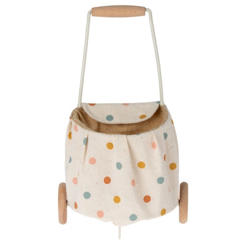 Maileg Wózek - Trolley, Mini - Multi dots