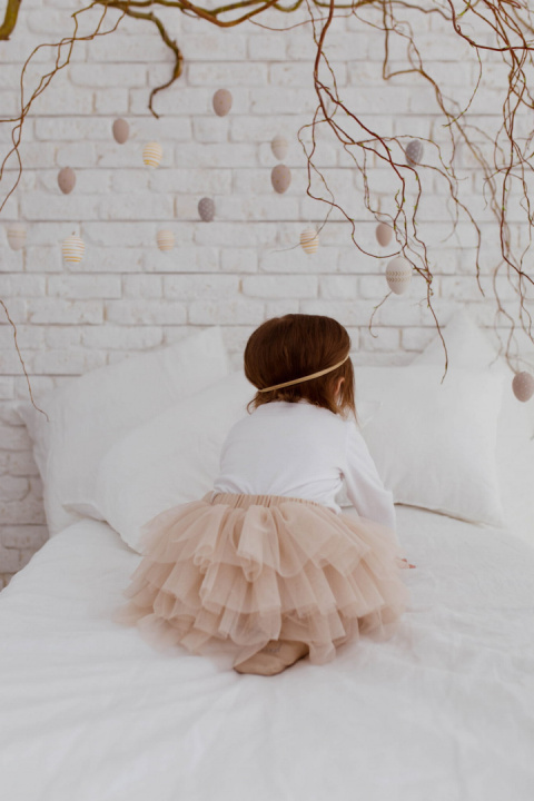 Manufaktura Falbanek BLOOMERSY TUTU- BEŻ Manufaktura Falbanek BLOOMERSY TUTU- BEŻ