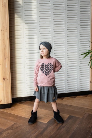 TUSS Spódniczka FRILLS skirt szara