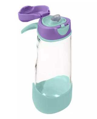 B.BOX Sportowa butelka tritanowa 600 ml, Lilac Pop