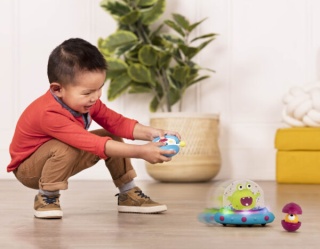 B.Toys Bumper Space Car – Marky Mars – ZDALNIE STEROWANY pojazd kosmiczny do zderzania