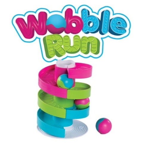 Kołyszący się tor dla kulek Wobble Run Fat Brain Toys