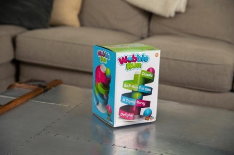 Kołyszący się tor dla kulek Wobble Run Fat Brain Toys