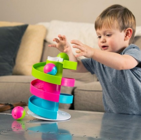 Kołyszący się tor dla kulek Wobble Run Fat Brain Toys