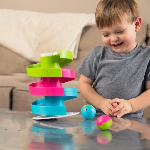 Kołyszący się tor dla kulek Wobble Run Fat Brain Toys
