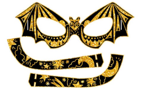 JANOD Zestaw kreatywny Zdrapywanki Maski i okulary Zwierzęta 5+