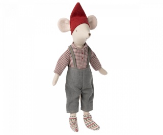 MAILEG Christmas mouse, Medium - Boy