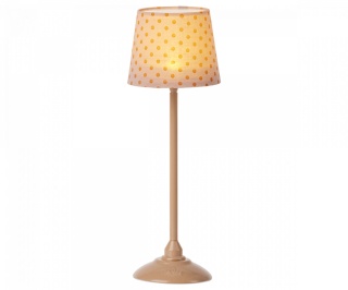MAILEG Lampa podłogowa Dark powder - Miniature floor lamp