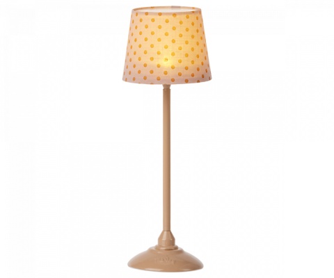 MAILEG Lampa podłogowa Dark powder - Miniature floor lamp