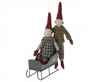MAILEG Sanki mini zielone