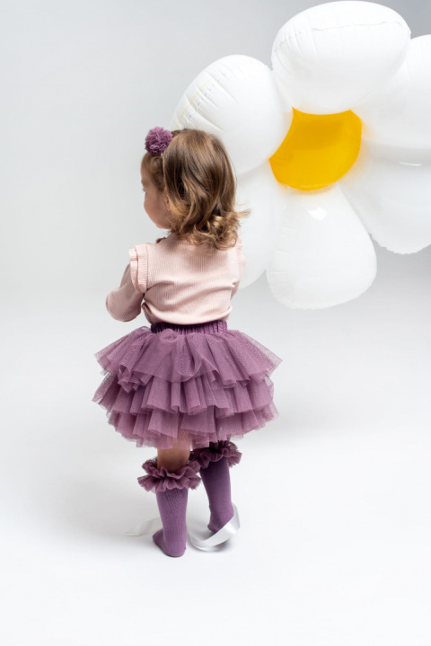 Manufaktura Falbanek BLOOMERSY TUTU- BRUDNY WRZOS Manufaktura Falbanek BLOOMERSY TUTU- BRUDNY WRZOS