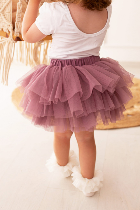 Manufaktura Falbanek BLOOMERSY TUTU- BRUDNY WRZOS Manufaktura Falbanek BLOOMERSY TUTU- BRUDNY WRZOS