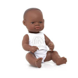 Miniland BOX Lalka chłopiec Afrykańczyk 32 cm