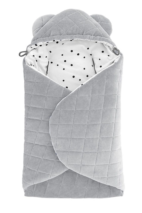 Sleepee Otulacz/kocyk do fotelika samochodowego Royal Baby Grey