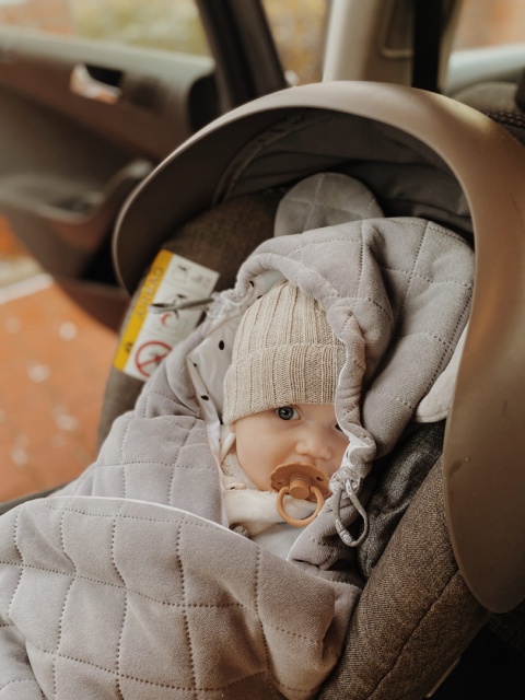 Sleepee Otulacz/kocyk do fotelika samochodowego Royal Baby Grey