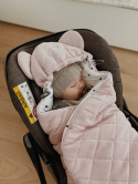 Sleepee Otulacz/kocyk do fotelika samochodowego Royal Baby Pink