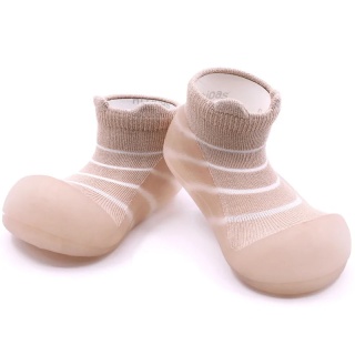 Buciki Attipas Bamboo See Through Bear Beige