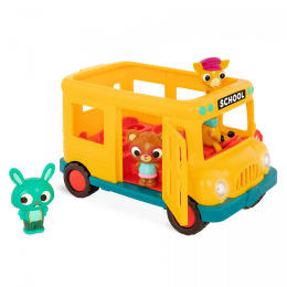 B.Toys Bonnie’s School Bus – MUZYCZNY autobus szkolny z żyrafą i wesołymi pasażerami – Land of B.