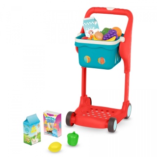 B.Toys MUZYCZNY wózek zakupowy z koszykiem i akcesoriami
