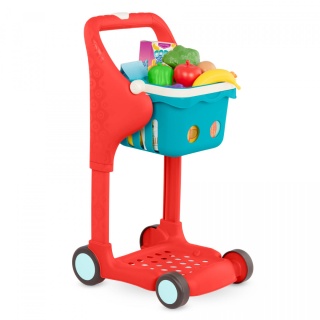 B.Toys MUZYCZNY wózek zakupowy z koszykiem i akcesoriami