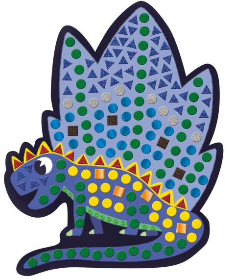 JANOD Zestaw kreatywny Mozaika Dinozaury 4+ JANOD Zestaw kreatywny Mozaika Dinozaury 4+