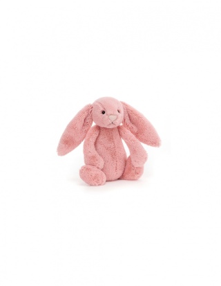 Jellycat Bashful Królik pudrowy róż 18 cm