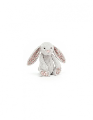 Jellycat Króliczek Kwieciste Uszy Szary 31 cm