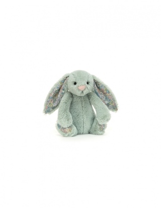Jellycat Króliczek Kwieciste Uszy Miętowy 18 cm